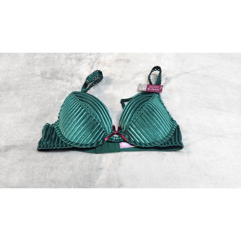 Adore Me Women's 32B Eviee Push Up Plunge Bra NWT